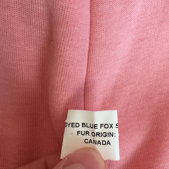 Kitty Cat Ear Beanie Hat With Fox Fur Pom Pom - Picture 8 of 10